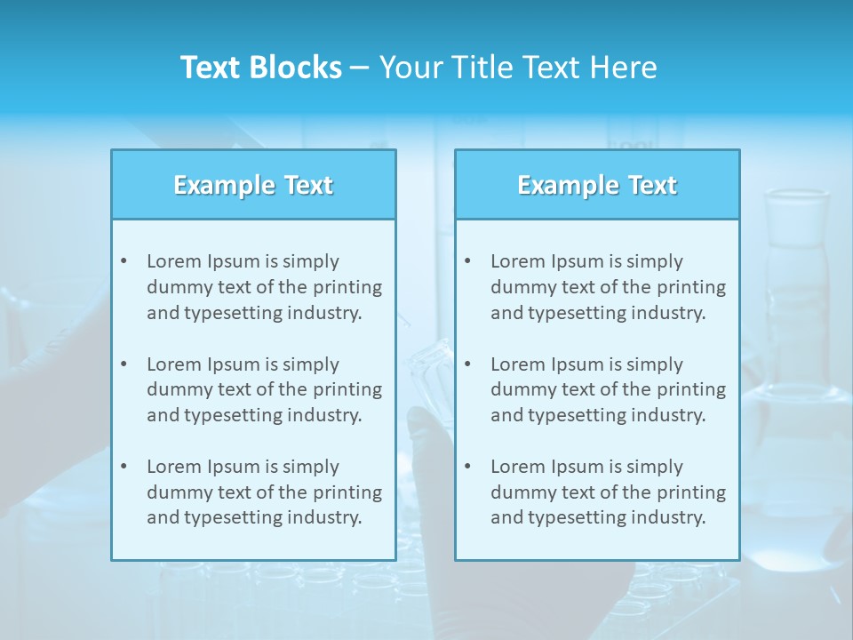 Experiment Chemist Discovery PowerPoint Template