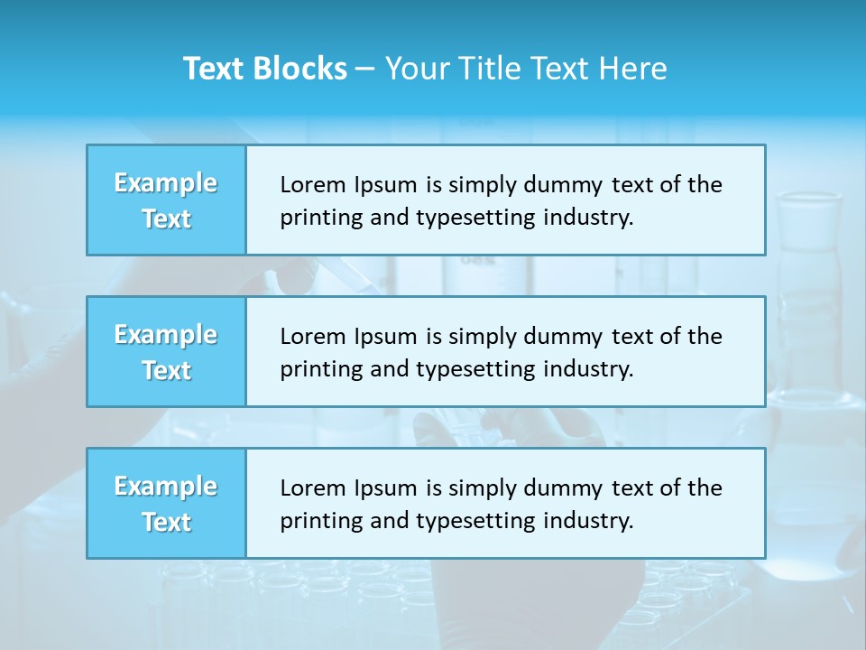 Experiment Chemist Discovery PowerPoint Template