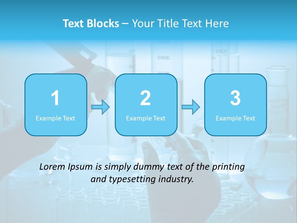 Experiment Chemist Discovery PowerPoint Template