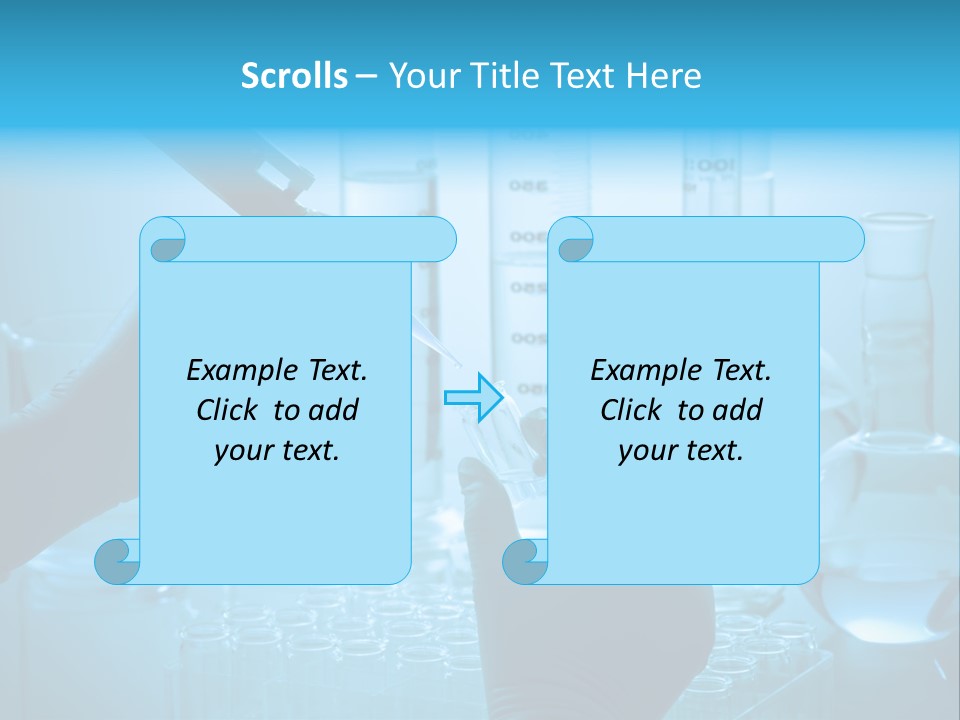 Experiment Chemist Discovery PowerPoint Template