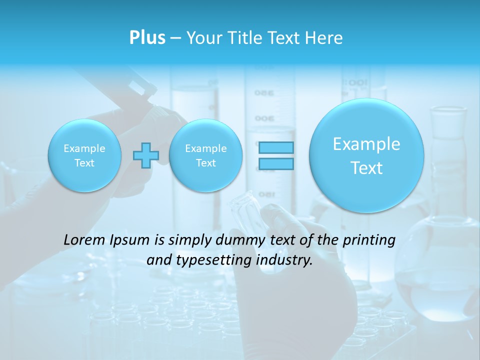 Experiment Chemist Discovery PowerPoint Template