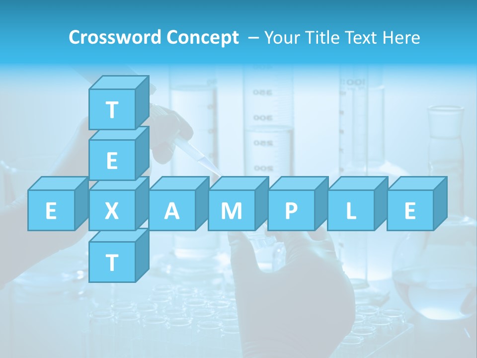 Experiment Chemist Discovery PowerPoint Template
