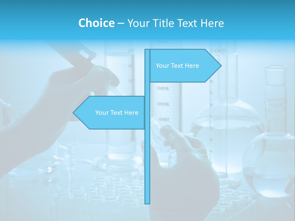Experiment Chemist Discovery PowerPoint Template