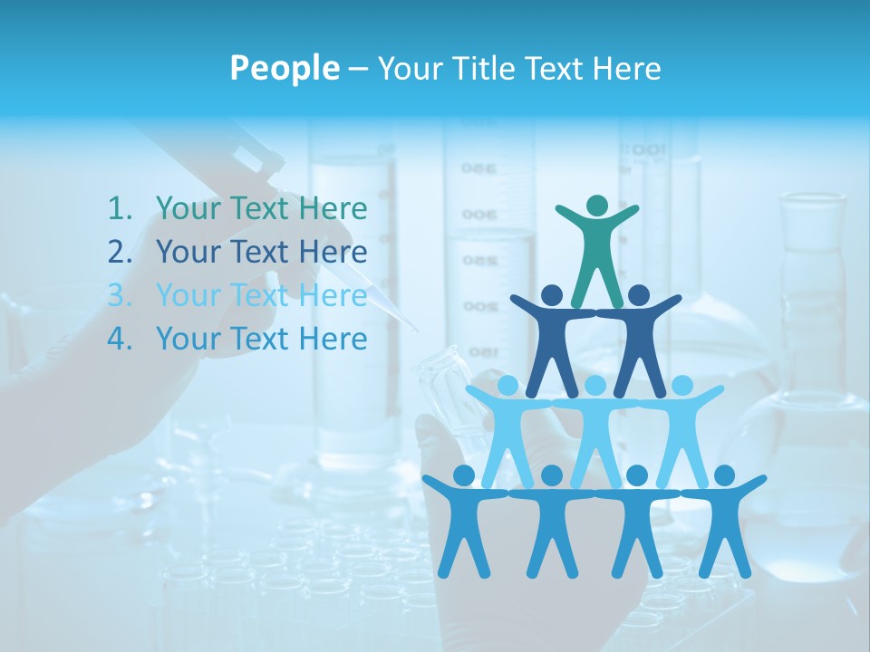 Experiment Chemist Discovery PowerPoint Template