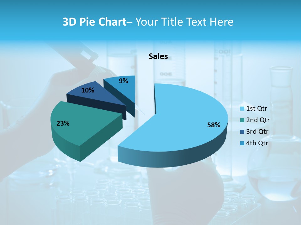 Experiment Chemist Discovery PowerPoint Template