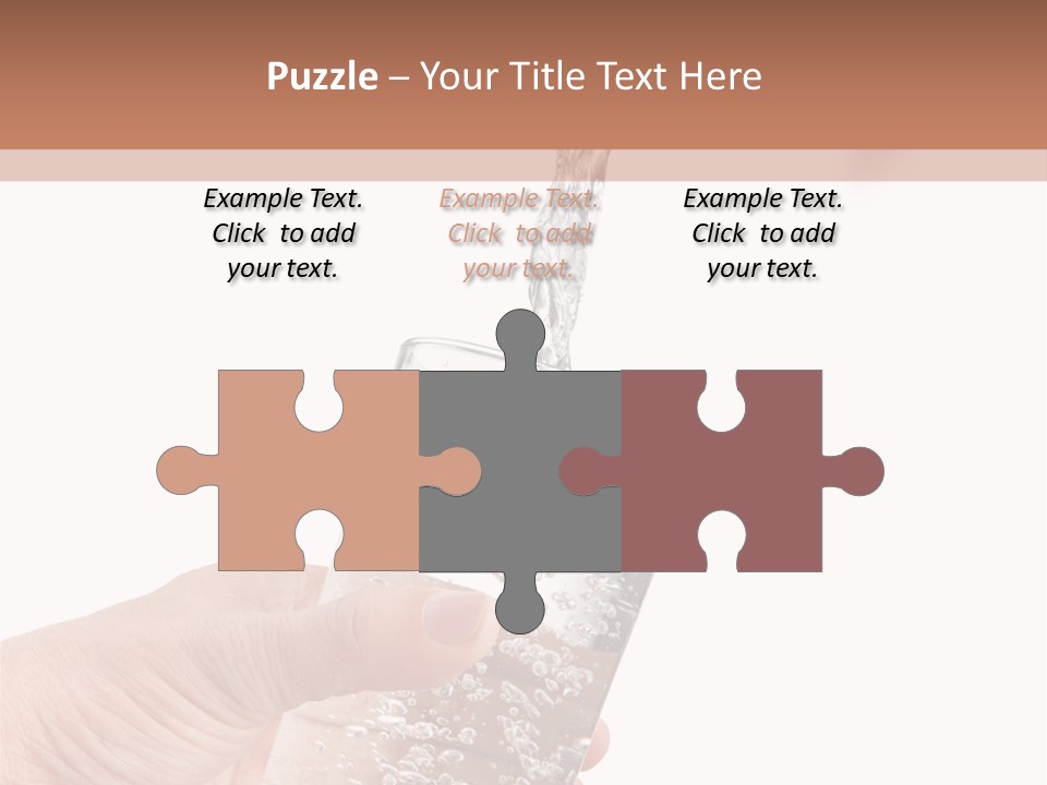 Hand Chrome Glass PowerPoint Template