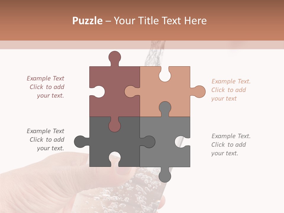 Hand Chrome Glass PowerPoint Template
