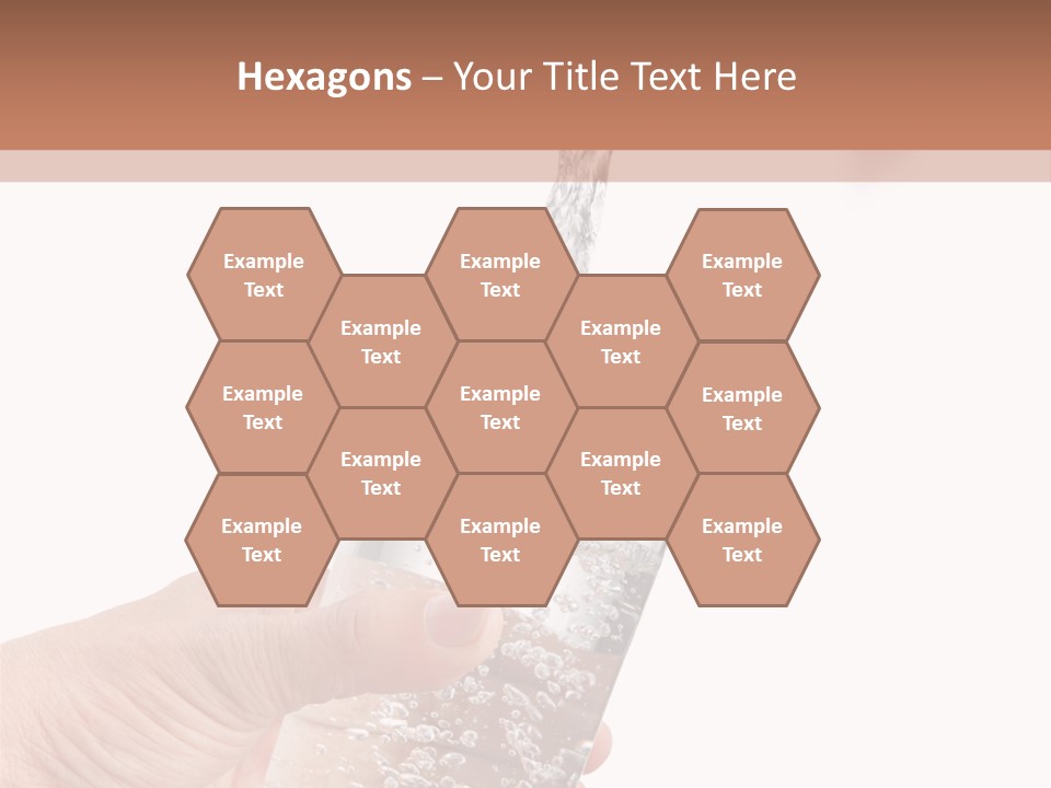 Hand Chrome Glass PowerPoint Template