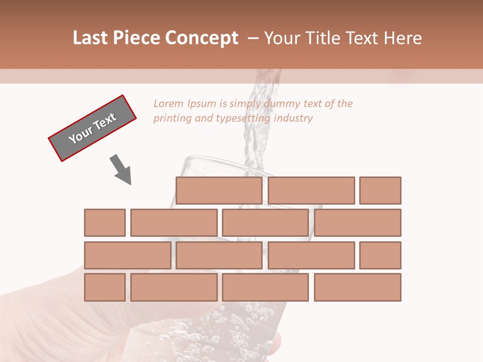 Hand Chrome Glass PowerPoint Template