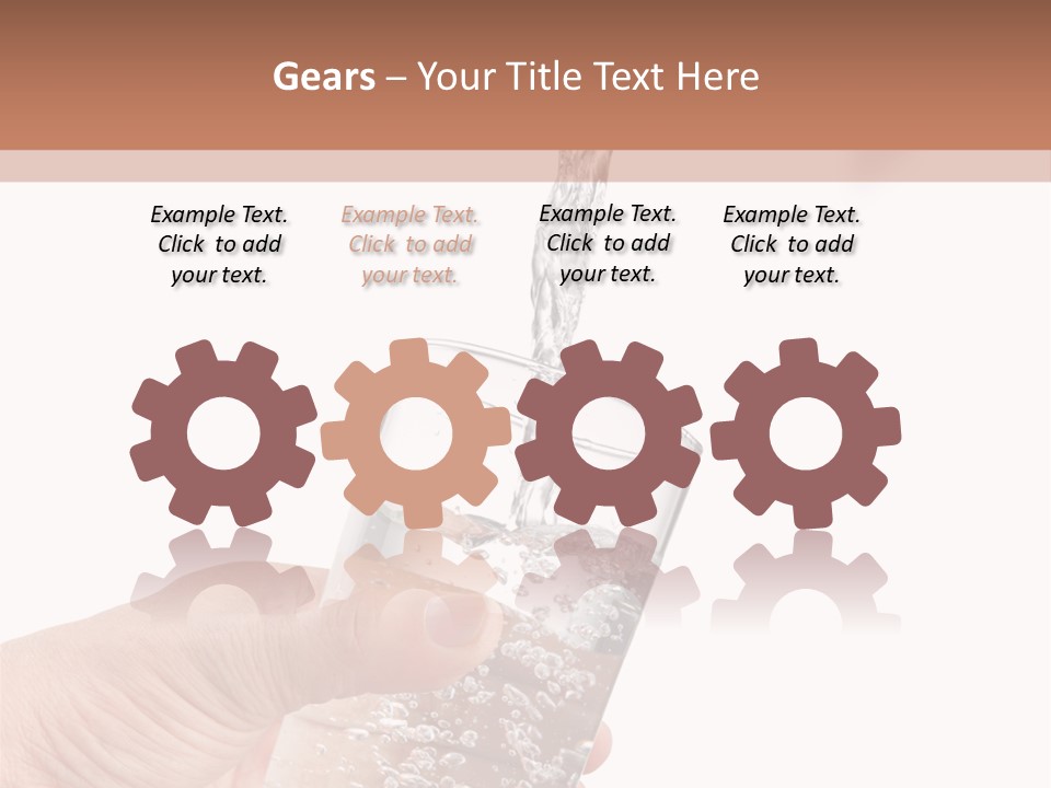 Hand Chrome Glass PowerPoint Template