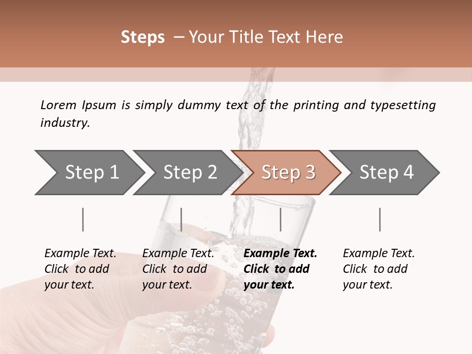 Hand Chrome Glass PowerPoint Template