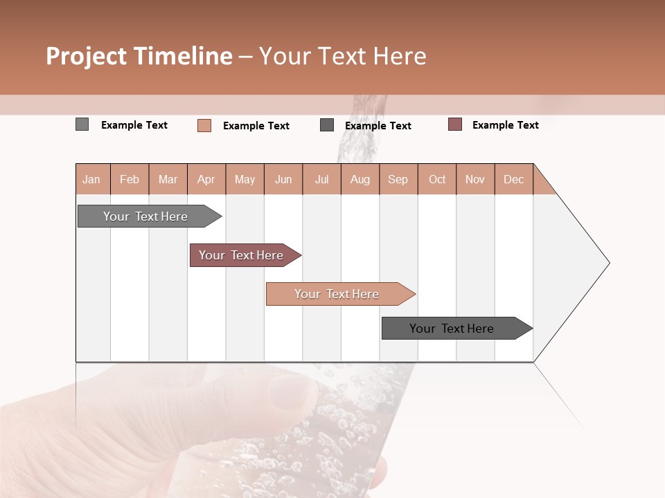 Hand Chrome Glass PowerPoint Template