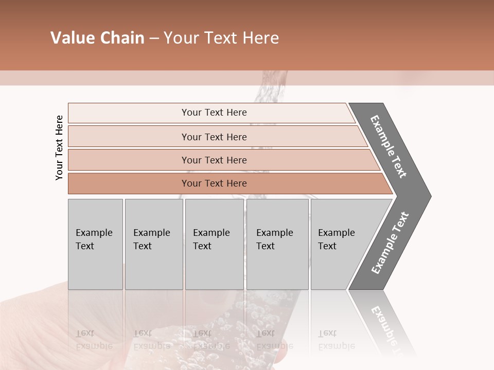 Hand Chrome Glass PowerPoint Template
