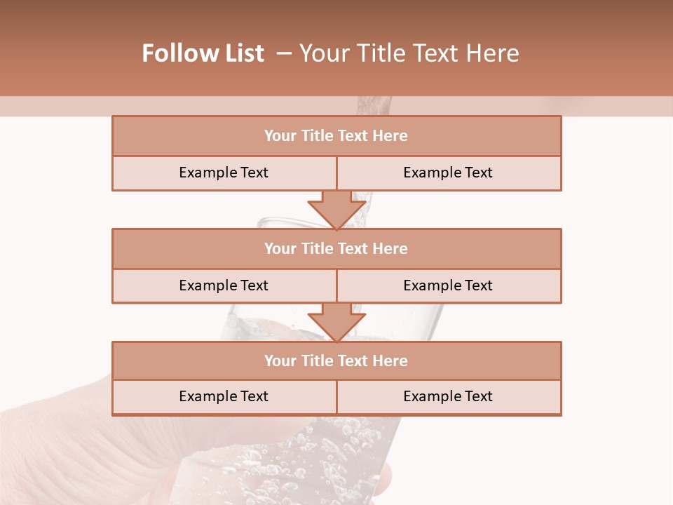 Hand Chrome Glass PowerPoint Template