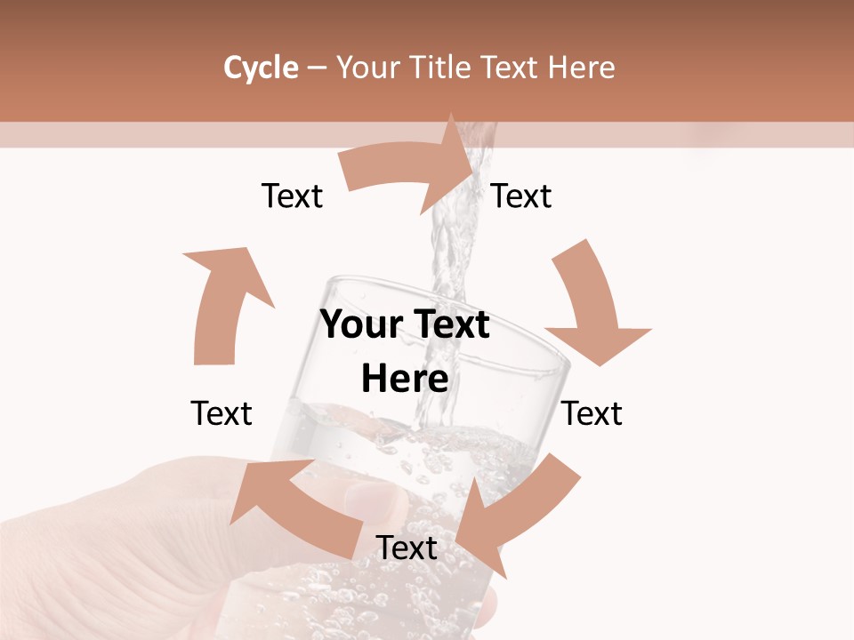 Hand Chrome Glass PowerPoint Template