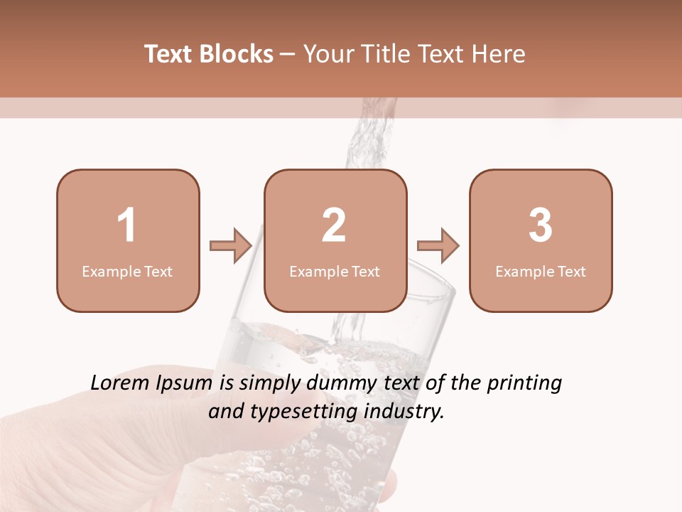 Hand Chrome Glass PowerPoint Template