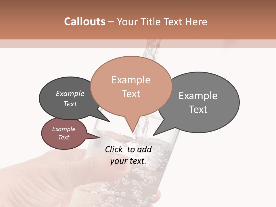 Hand Chrome Glass PowerPoint Template