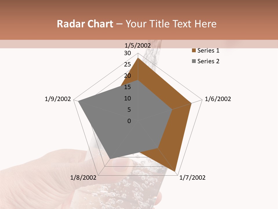 Hand Chrome Glass PowerPoint Template