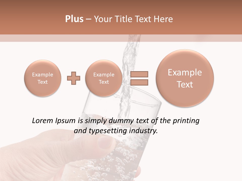 Hand Chrome Glass PowerPoint Template