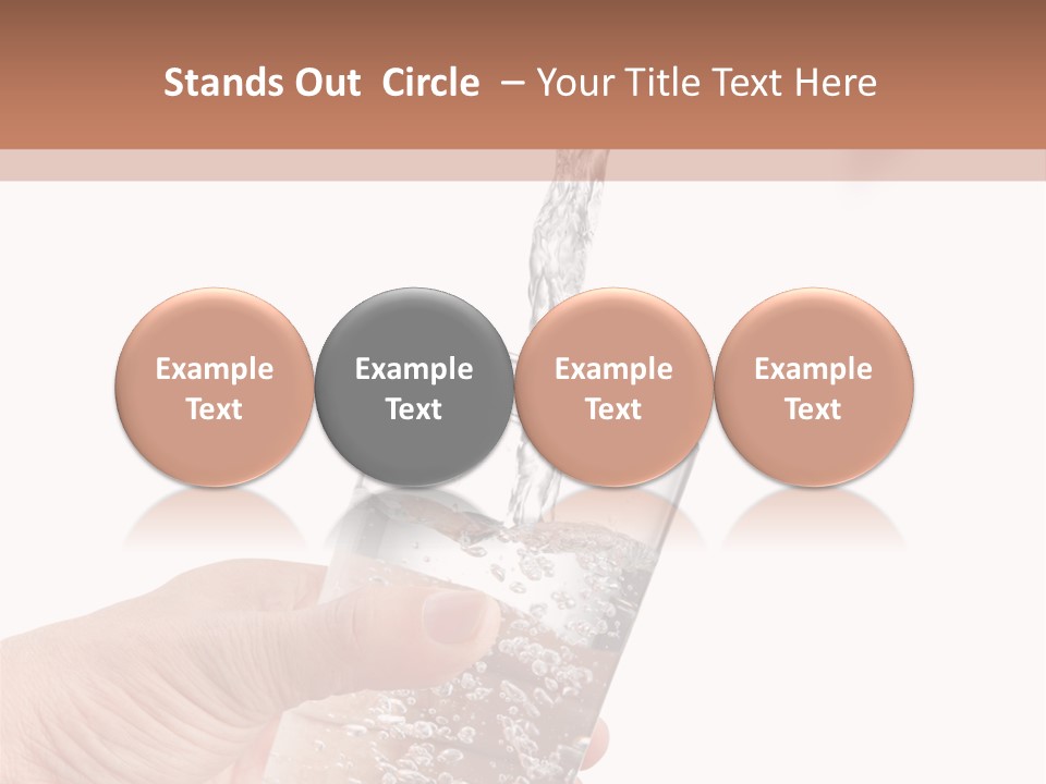 Hand Chrome Glass PowerPoint Template