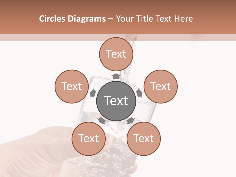 Hand Chrome Glass PowerPoint Template