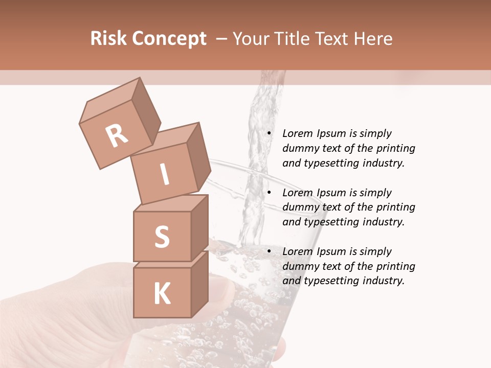 Hand Chrome Glass PowerPoint Template