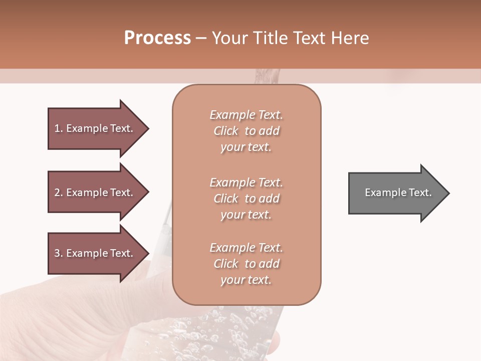 Hand Chrome Glass PowerPoint Template