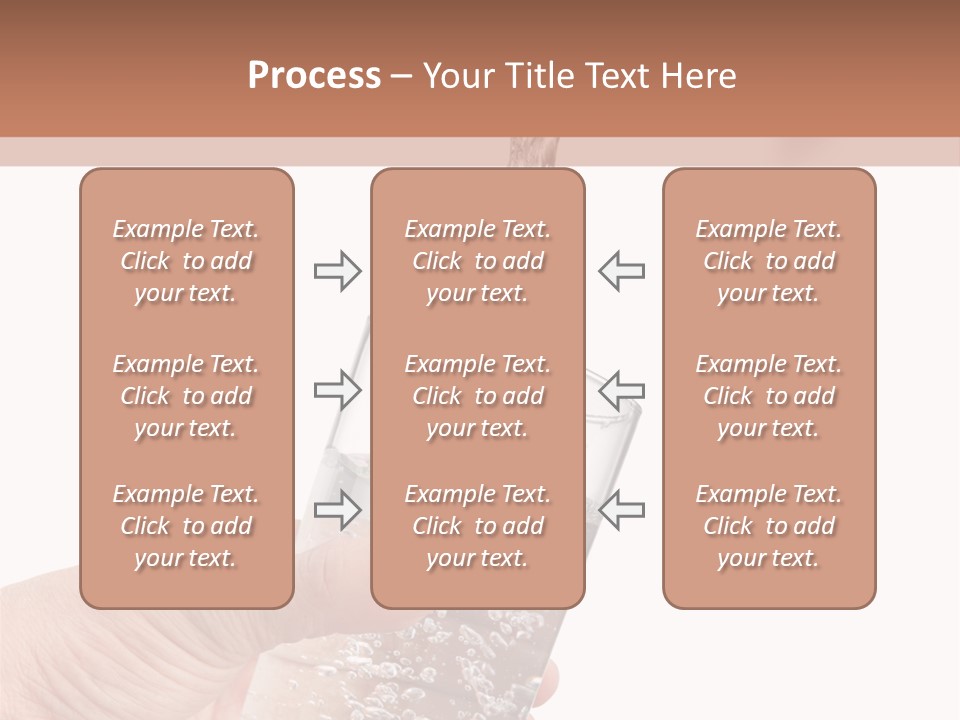 Hand Chrome Glass PowerPoint Template