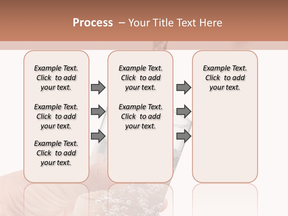 Hand Chrome Glass PowerPoint Template