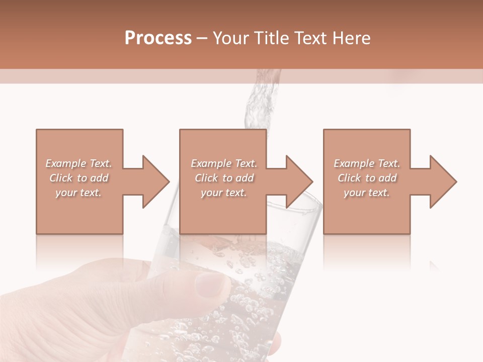 Hand Chrome Glass PowerPoint Template