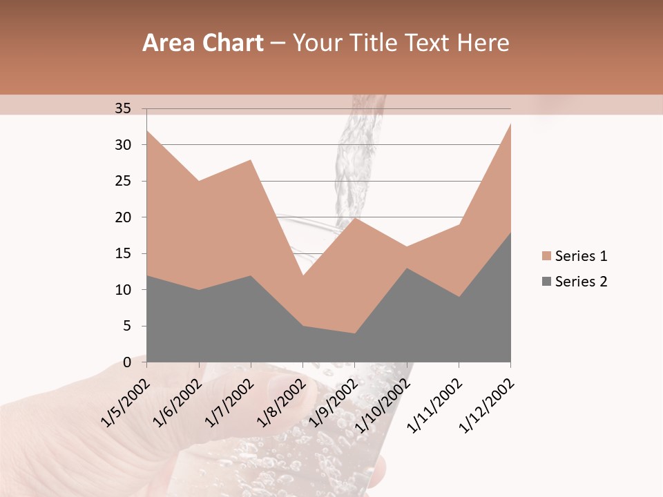 Hand Chrome Glass PowerPoint Template