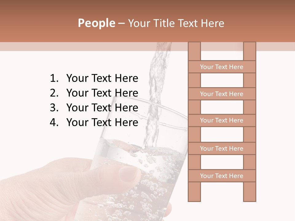 Hand Chrome Glass PowerPoint Template