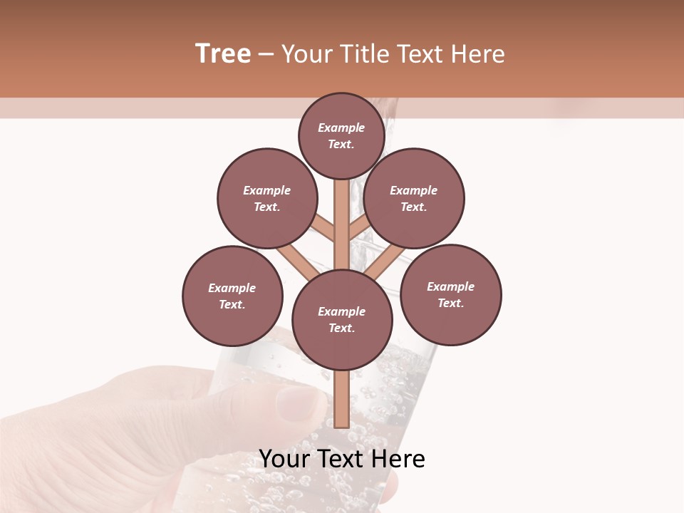 Hand Chrome Glass PowerPoint Template