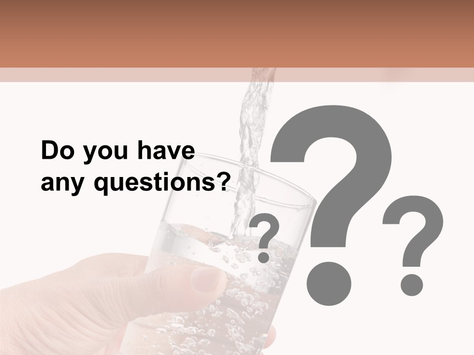 Hand Chrome Glass PowerPoint Template