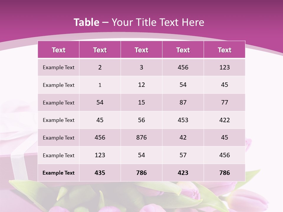 Mother's Day Mother Easter PowerPoint Template