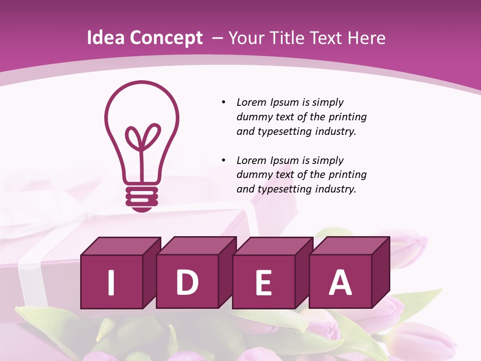 Mother's Day Mother Easter PowerPoint Template