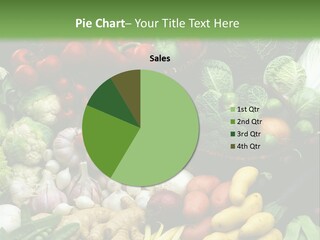 Aubergine Cauliflower Nutrition PowerPoint Template