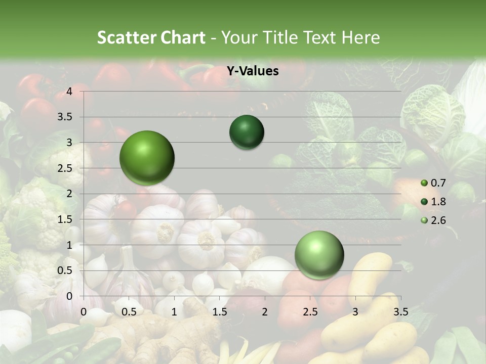 Aubergine Cauliflower Nutrition PowerPoint Template