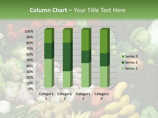 Aubergine Cauliflower Nutrition PowerPoint Template