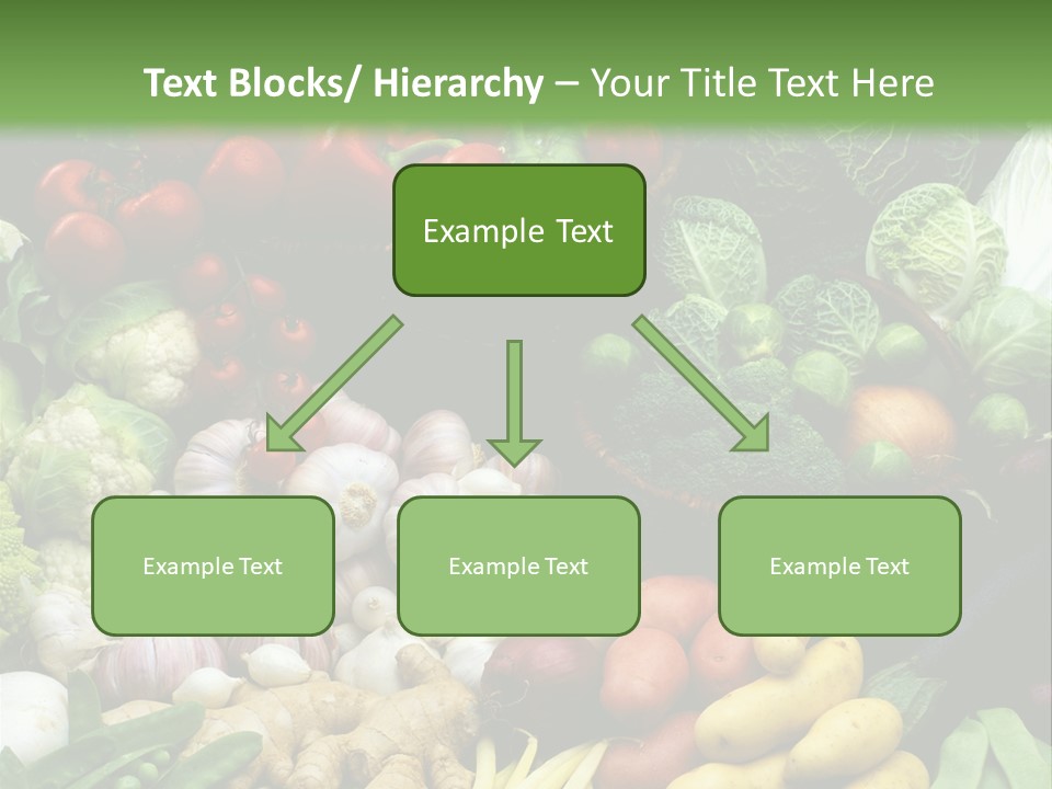 Aubergine Cauliflower Nutrition PowerPoint Template