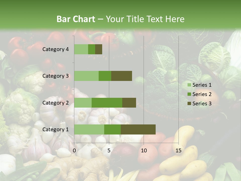 Aubergine Cauliflower Nutrition PowerPoint Template