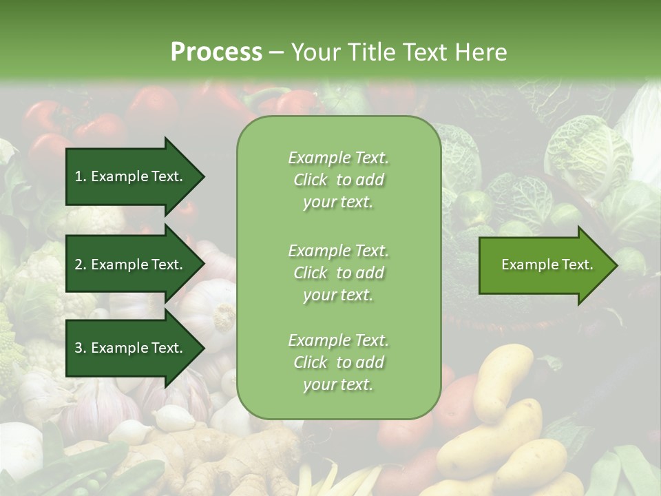 Aubergine Cauliflower Nutrition PowerPoint Template