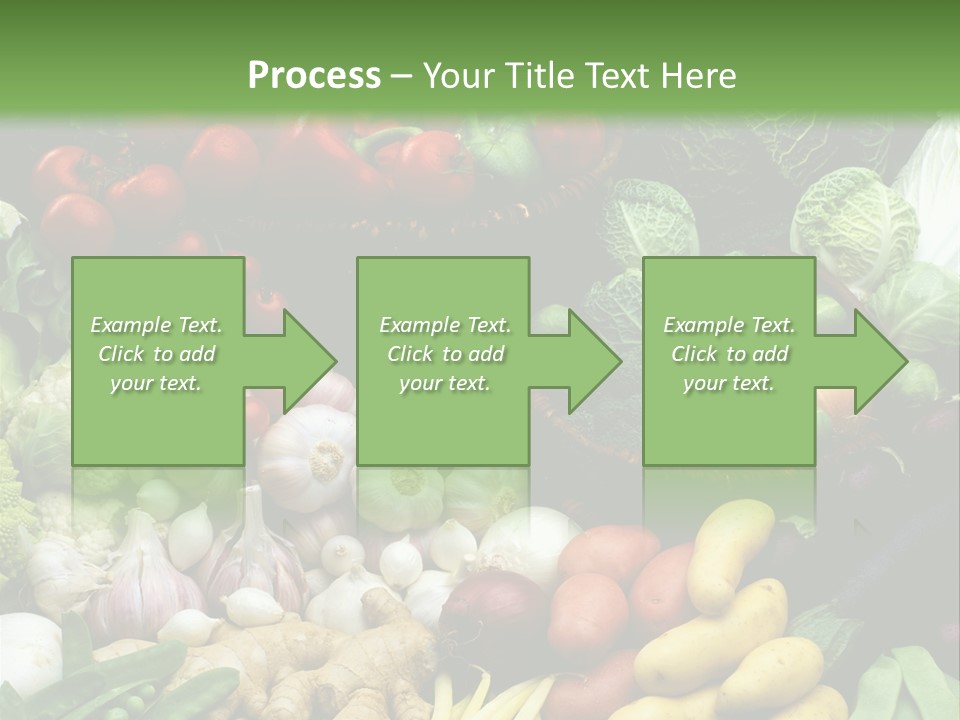 Aubergine Cauliflower Nutrition PowerPoint Template
