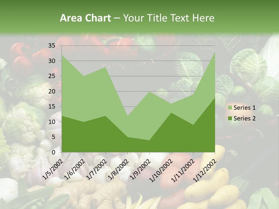 Aubergine Cauliflower Nutrition PowerPoint Template