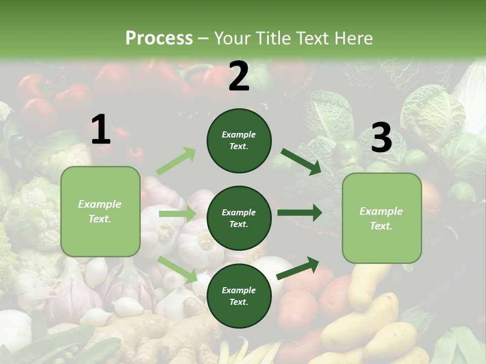 Aubergine Cauliflower Nutrition PowerPoint Template