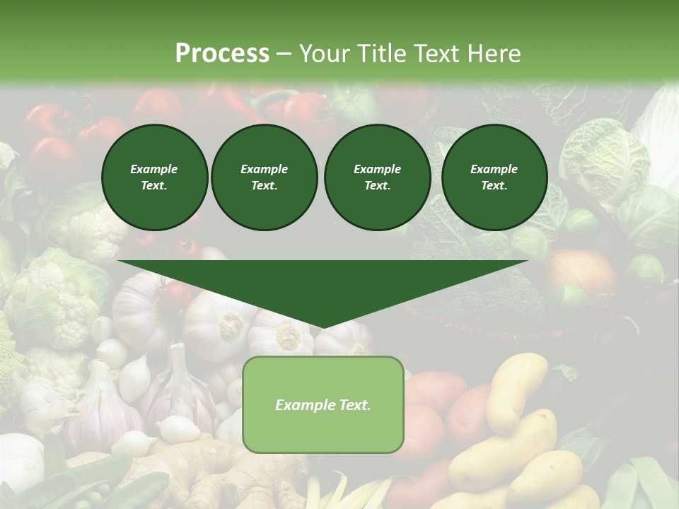 Aubergine Cauliflower Nutrition PowerPoint Template