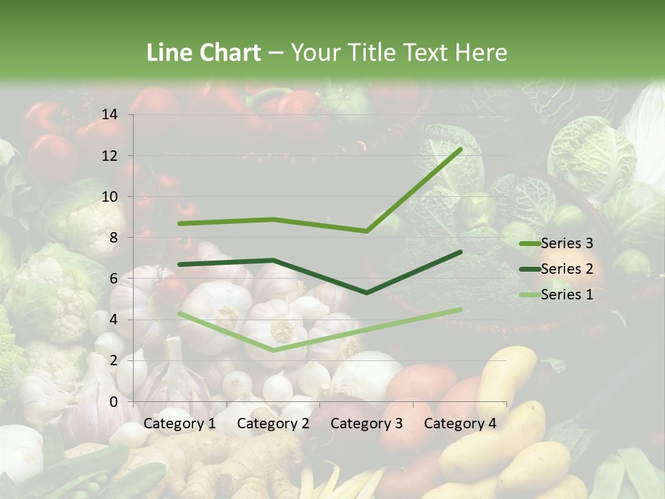 Aubergine Cauliflower Nutrition PowerPoint Template