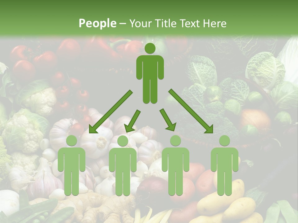 Aubergine Cauliflower Nutrition PowerPoint Template