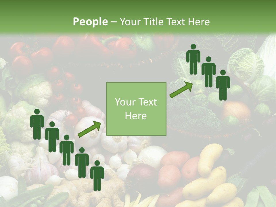 Aubergine Cauliflower Nutrition PowerPoint Template