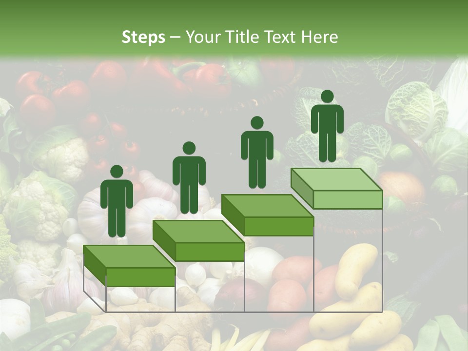 Aubergine Cauliflower Nutrition PowerPoint Template
